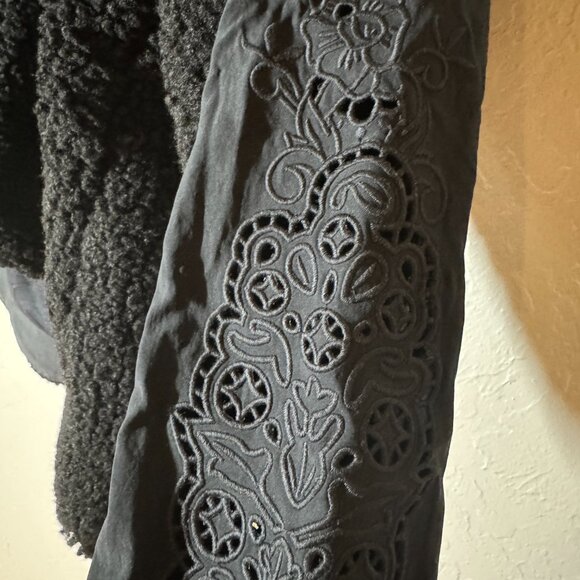 FREE PEOPLE Movement Care FP Seaside Fleece Black Jacket Size L NWT - Picture 13 of 13